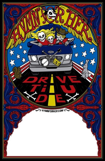 Hymn For Her 2016 Tour Poster